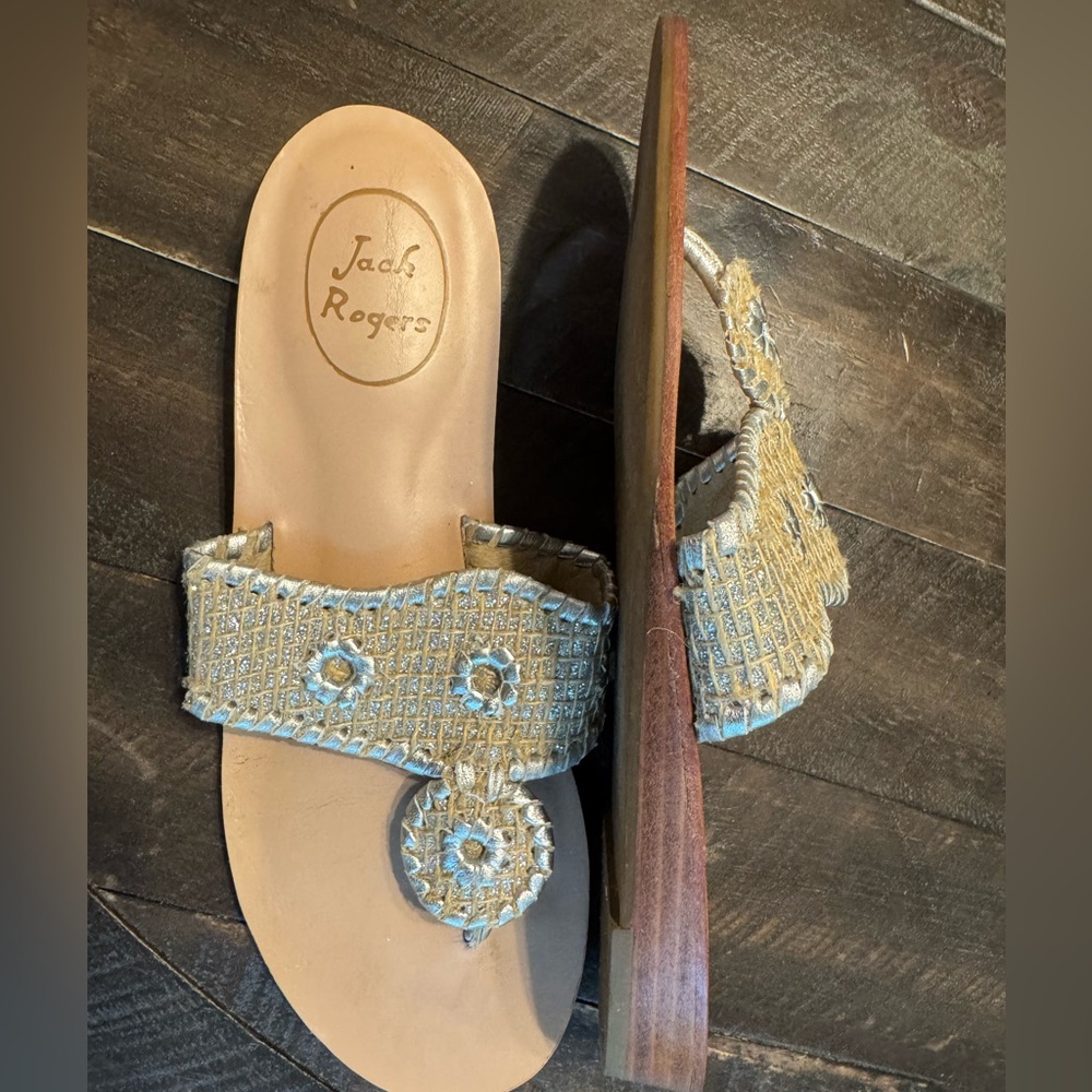 Size 9 Jack Rogers sandals EUC! - Picture 2 of 3